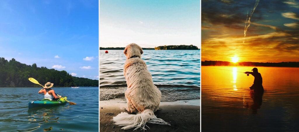 Percy Priest Lake and Fate Sanders Marina