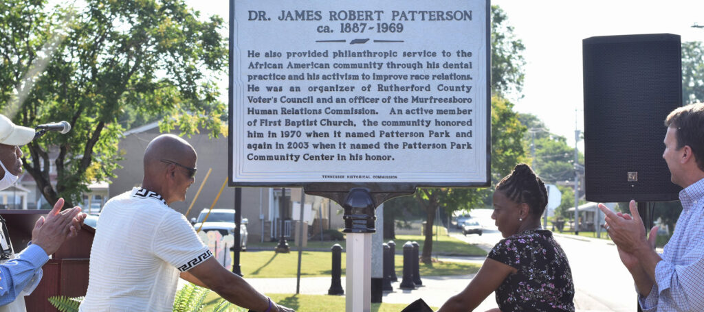 Dr. James Patterson marker